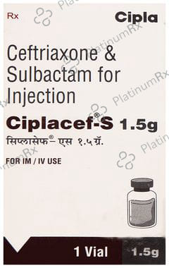 Ciplacef S 1.5gm Injection 1s