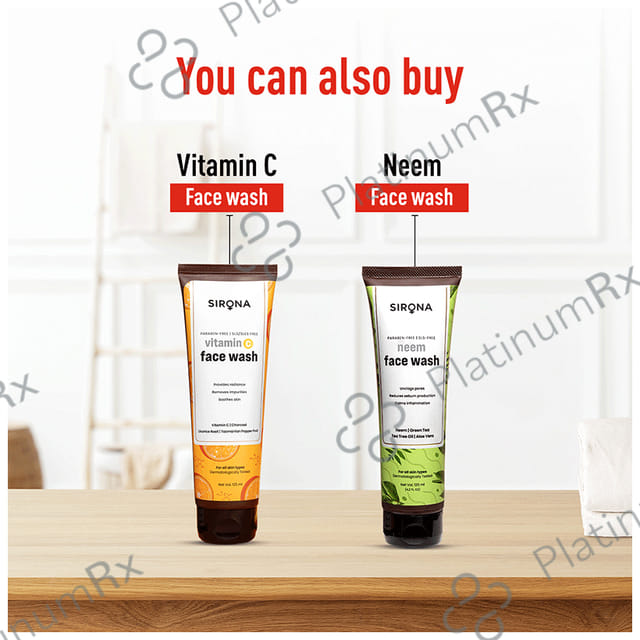 Sirona Exfoliating Face Wash