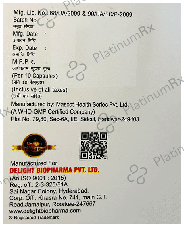 Rosulight-Gold 20 Capsule IR
