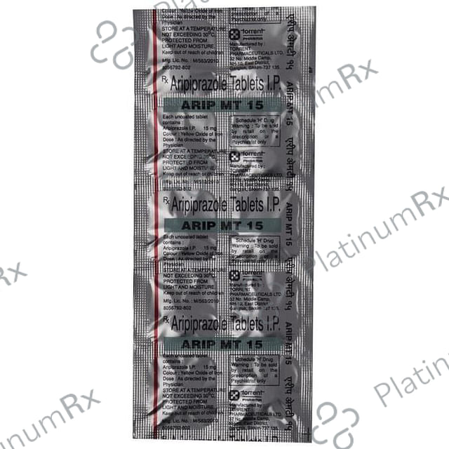 Arip MT 15 Tablet 10 Tablet