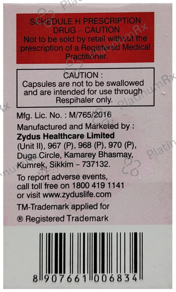 ForAir 250mcg Respicap 30s