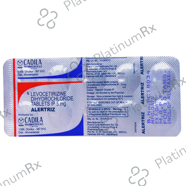 Alertriz 5mg Tablet 10s