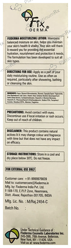 Fixderma Moisturizing Lotion 150 ml