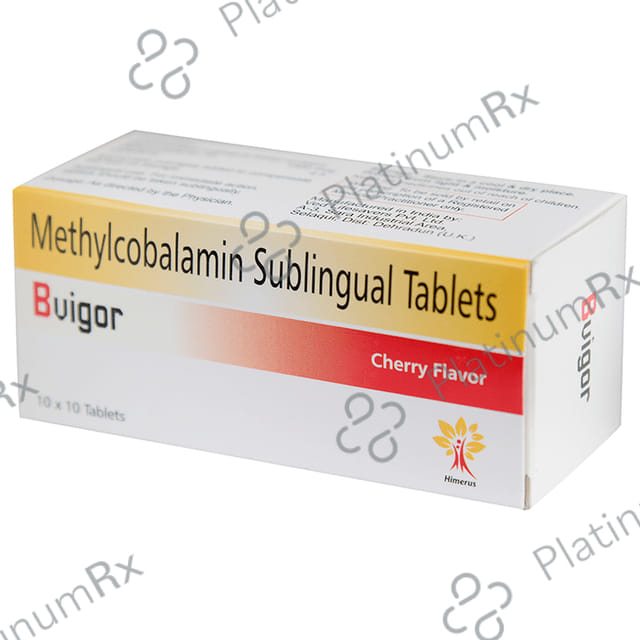Bvigor Sublingual Tablet Cherry Flavour 10s