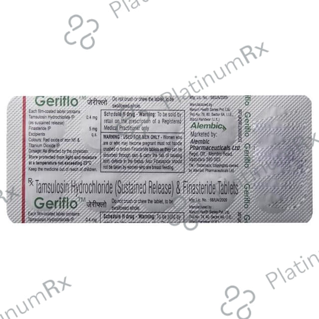 Geriflo 5/0.4mg Tablet SR 10s