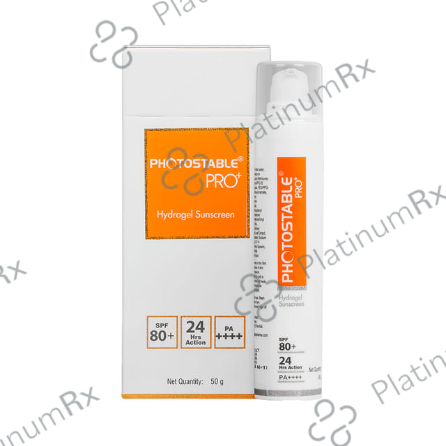 Photostable Pro Plus Spf 80 Sunscreen Gel 50gm