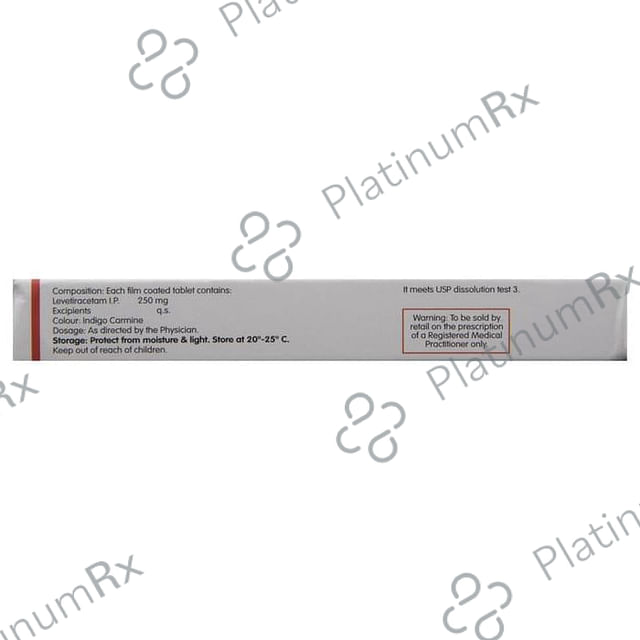 Keppra 250mg Tablet 10s