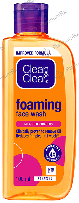 Clean & Clear Foaming Face Wash 100ml