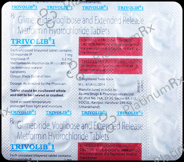 Trivolib 1/500/0.2mg Tablet ER 15s