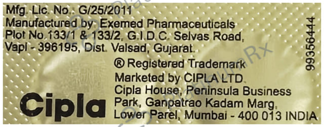 Sitacip E 100/10mg Tablet 10s