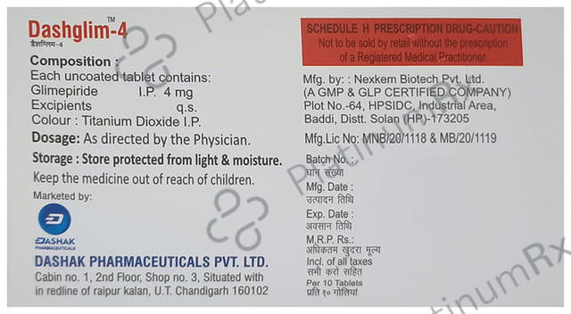 Dashglim 4 Tablet