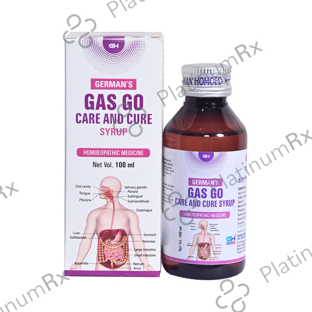 German's Gas Go Care and Cure Syrup 100 ml