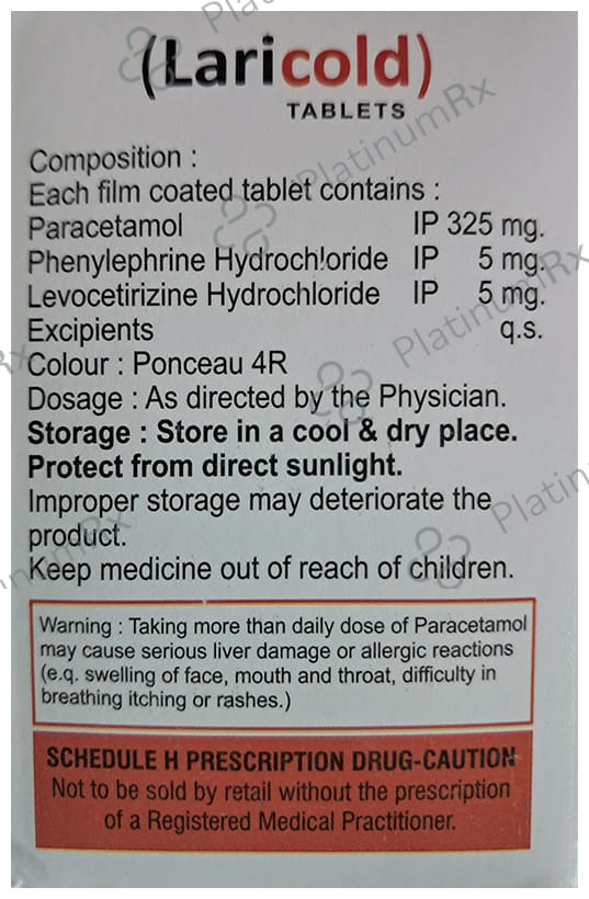 Laricold Tablet