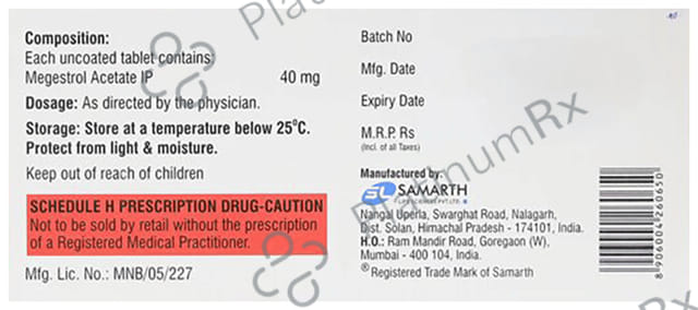 Endace 40mg Tablet 10s
