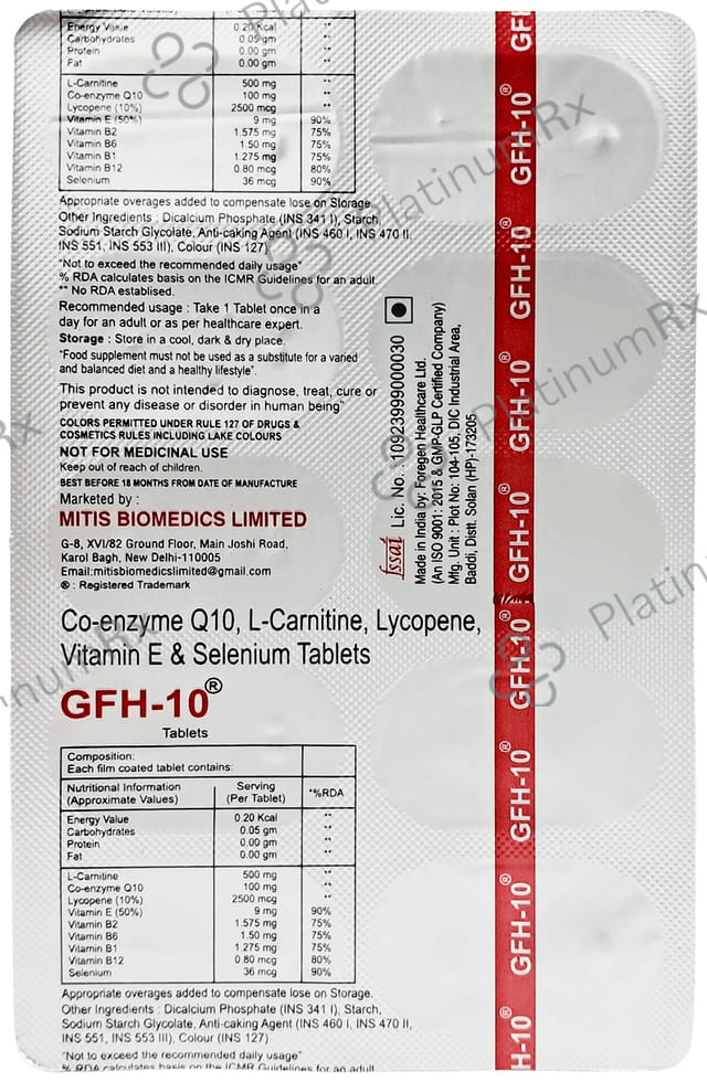 GFH 10 Tablet