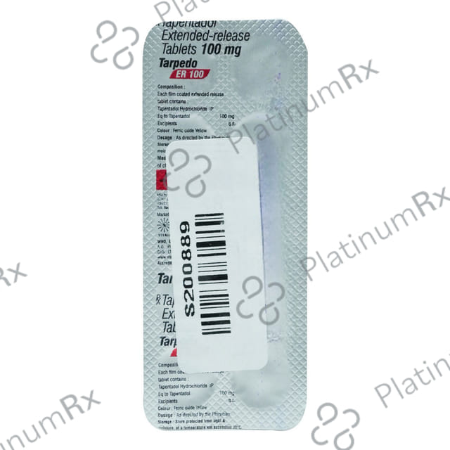 Tarpedo ER 100mg Tablet 10s