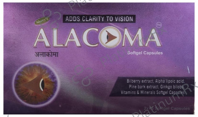 Shrey's Alacoma Softgel Capsules 15 capsules