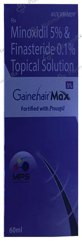 Gainehair Max 5% Topical Solution