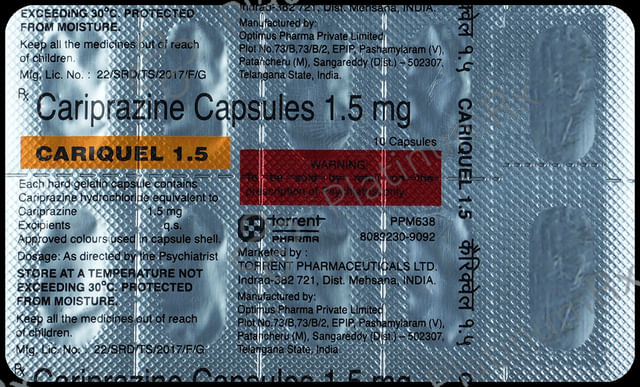 Cariquel 1.5mg Capsule 10s