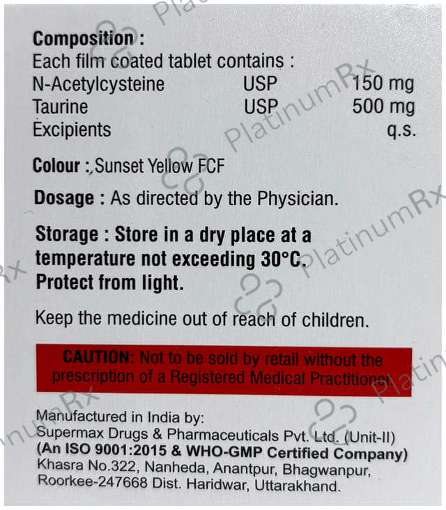 NCTYL 150/500mg Tablet 10s
