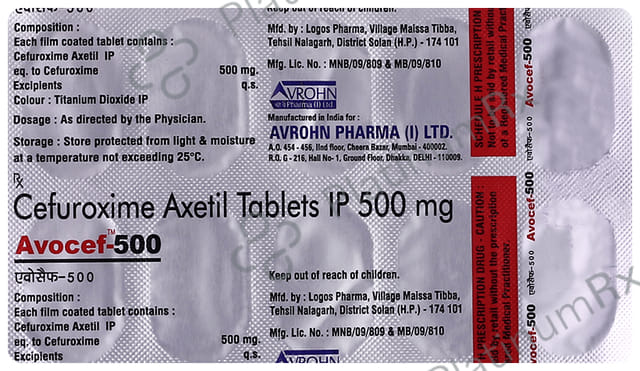 Avocef 500 Tablet