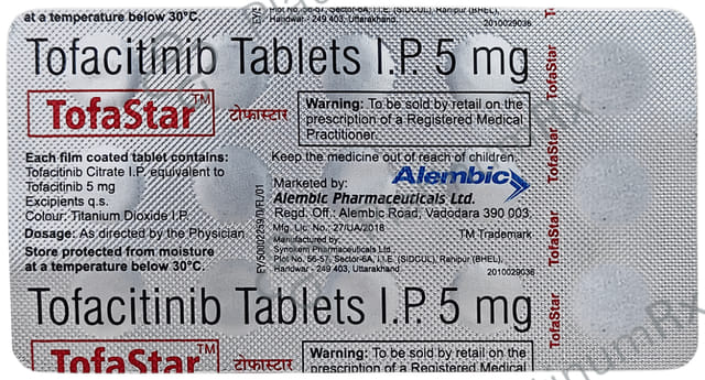 Tofastar 5mg Tablet 14s