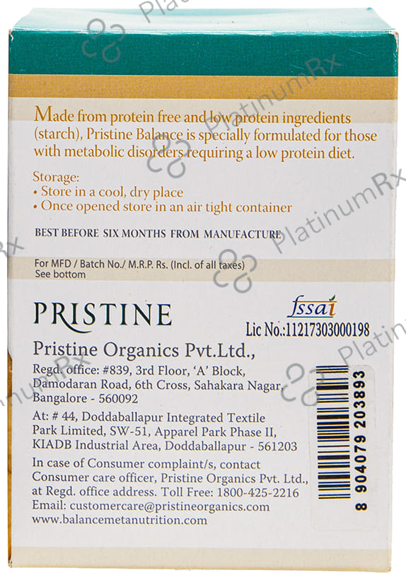 Pristine Balance Low Protein Biscuit