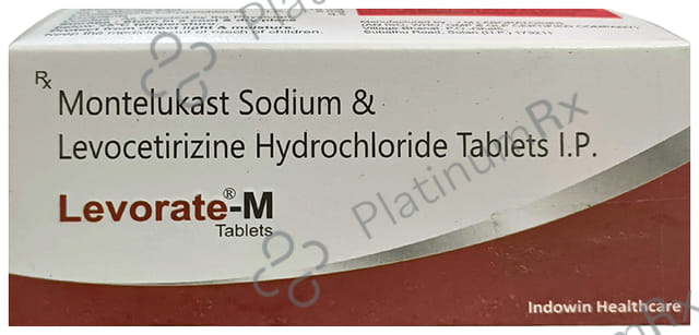 Levorate 5/10mg M Tablet 10s