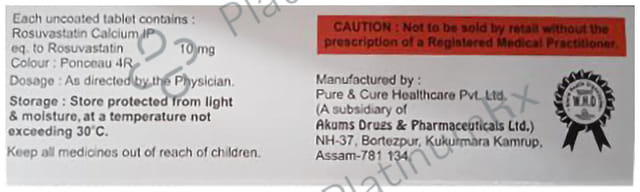 Rosulife 10mg Tablet 10s