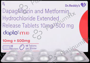 Daplo M 10/500mg Tablet 10s