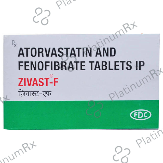 Zivast F 10 10/160mg Tablet 10s