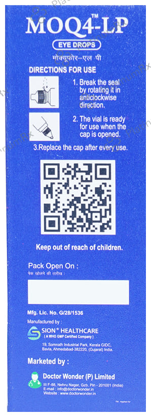Moq4 LP Eye Drop