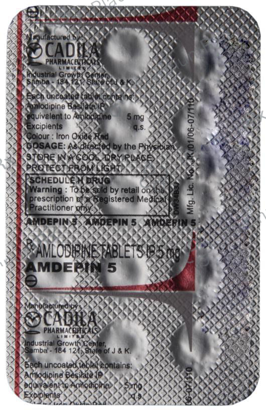 Amdepin 5mg Tablet 15s