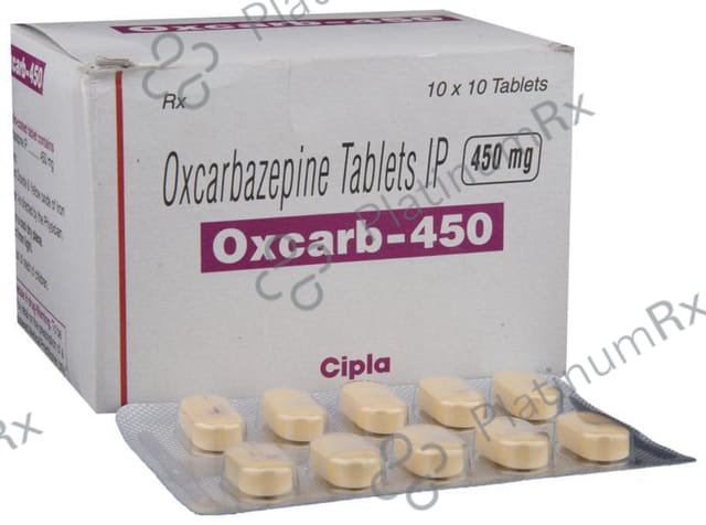 Oxcarb 450mg Tablet 10s