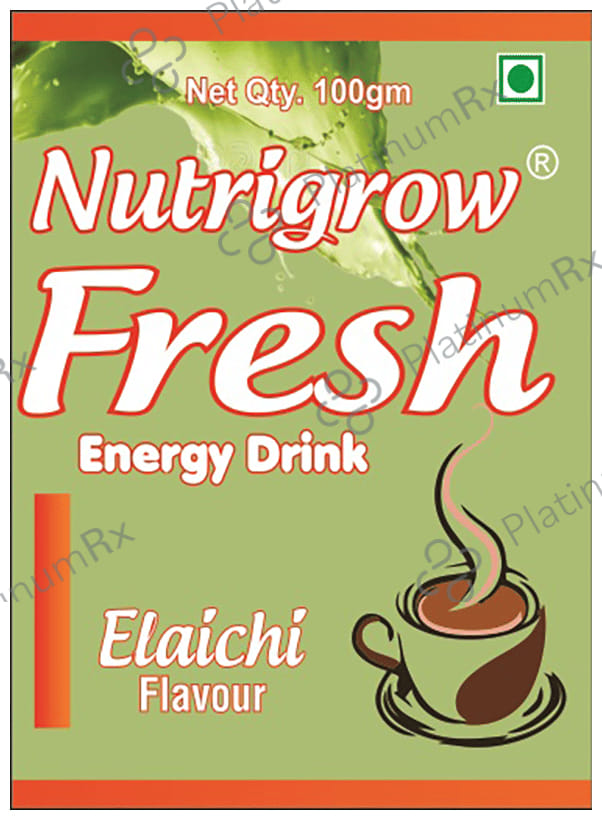 Nutrigrow Fresh Energy Drink Elaichi