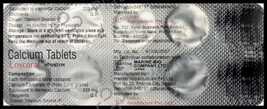 Loycoral Calcium Tablet 10s