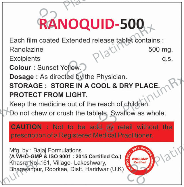 Ranoquid 500 Tablet