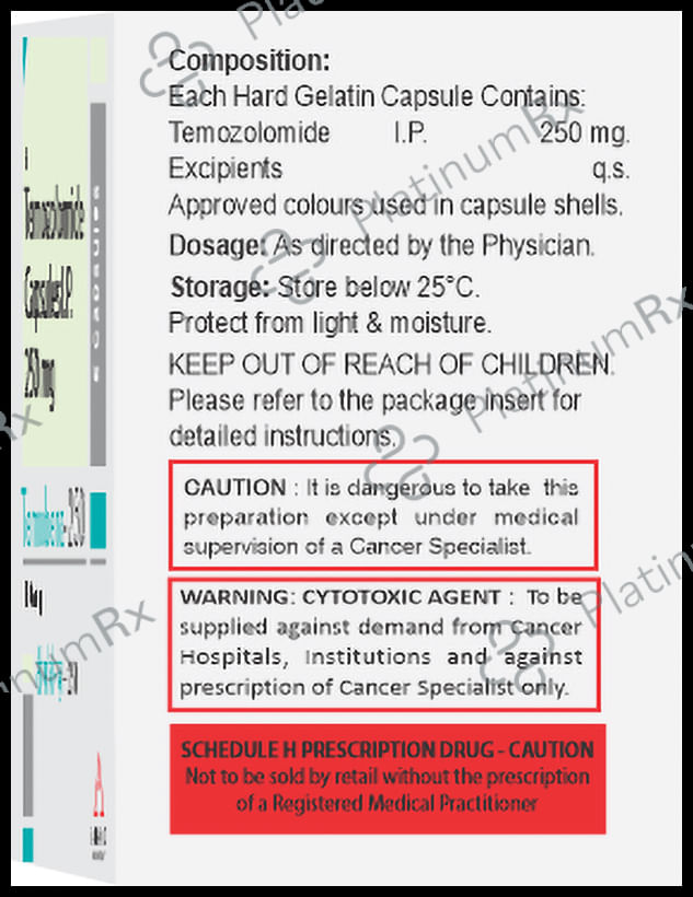 Temobenz 250mg Capsule 5s