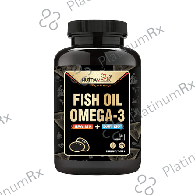 Nutramagik Fish Oil Omega 3 Softgel Capsule 60s