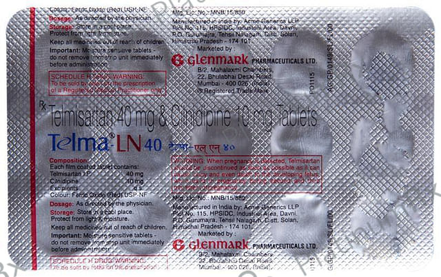 Telma LN 10/40mg Tablet 15s