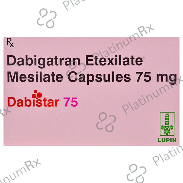 Dabistar 75mg Capsule 10s