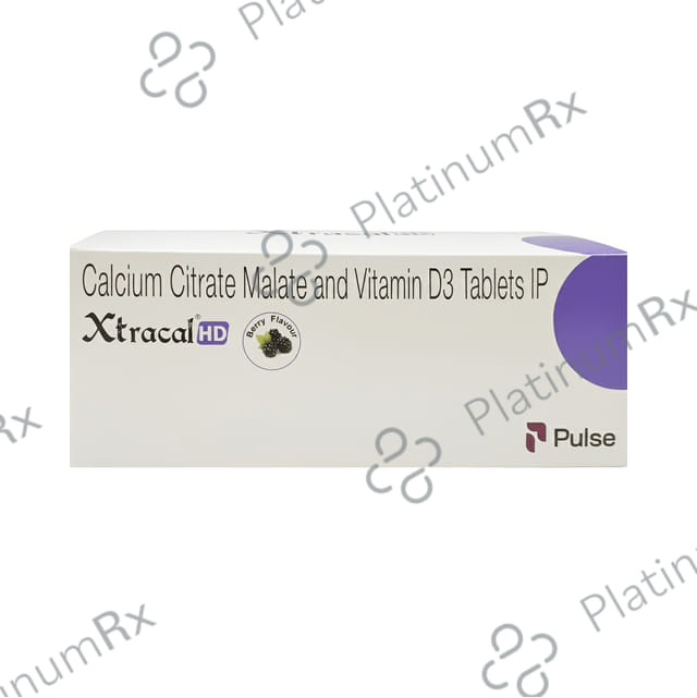 Xtracal HD 250mg/1000IU Tablet 15s