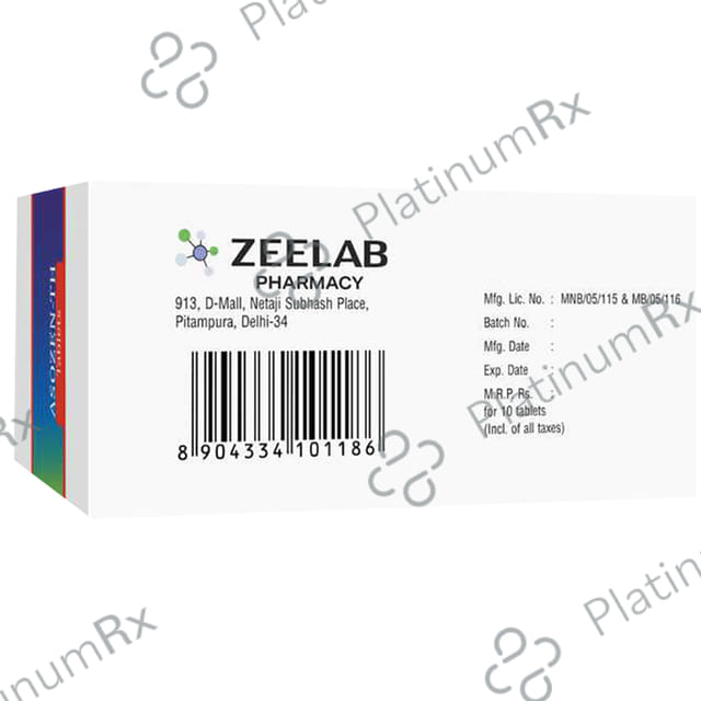 Asozen TH 100/4mg Tablet 10s