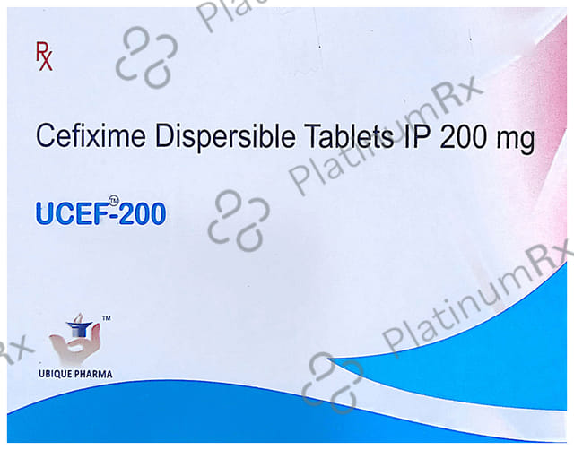 Ucef 200 Tablet DT 10s