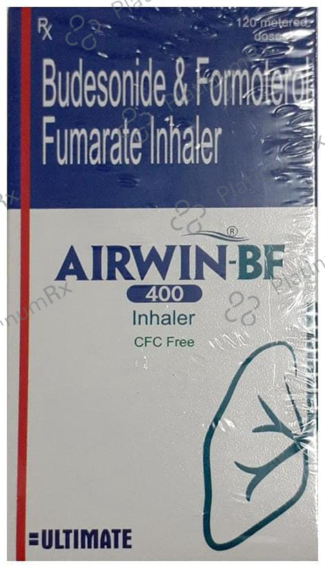 Airwin BF 400/6mcg Inhaler 120MDI