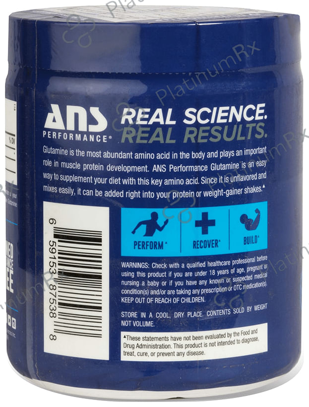 ANS Performance Unflavoured 5000mg Glutamine Micronized Powder