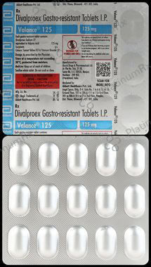 Valance 125mg Tablet 15s