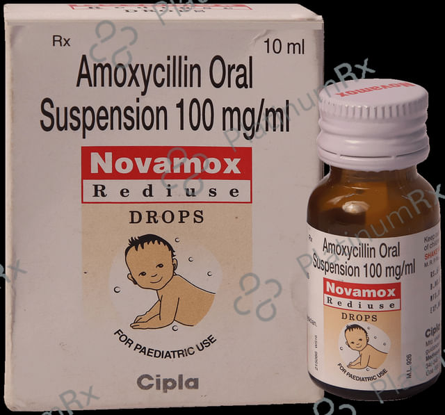 Novamox 100mg Rediuse Drop 10ml