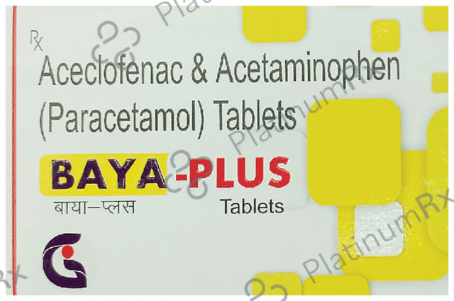 Baya Plus 100/325mg Tablet 10s