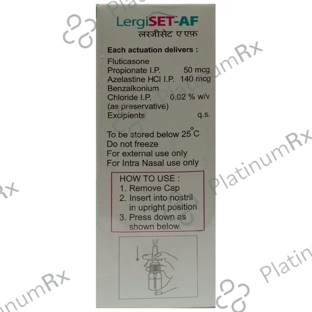 Lergiset AF Nasal Spray 7ml